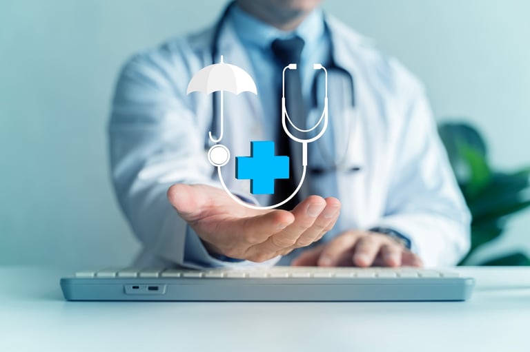 Healthcare cost reduction concept, medical cost savings