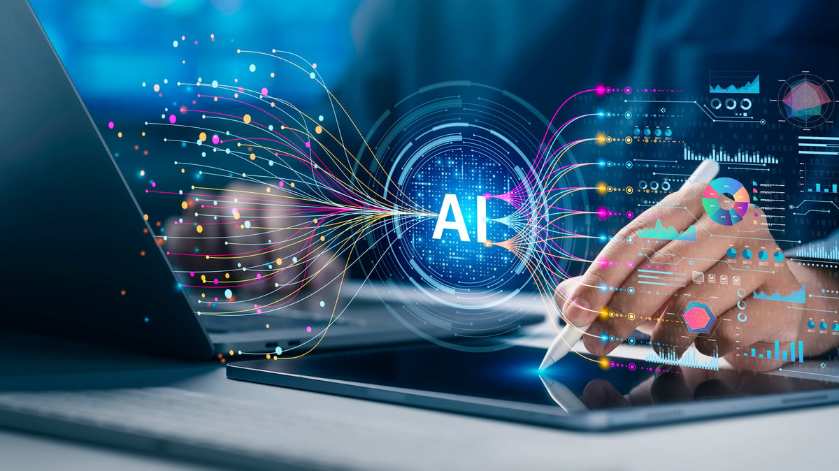 AI technology for data analysis and business analytics