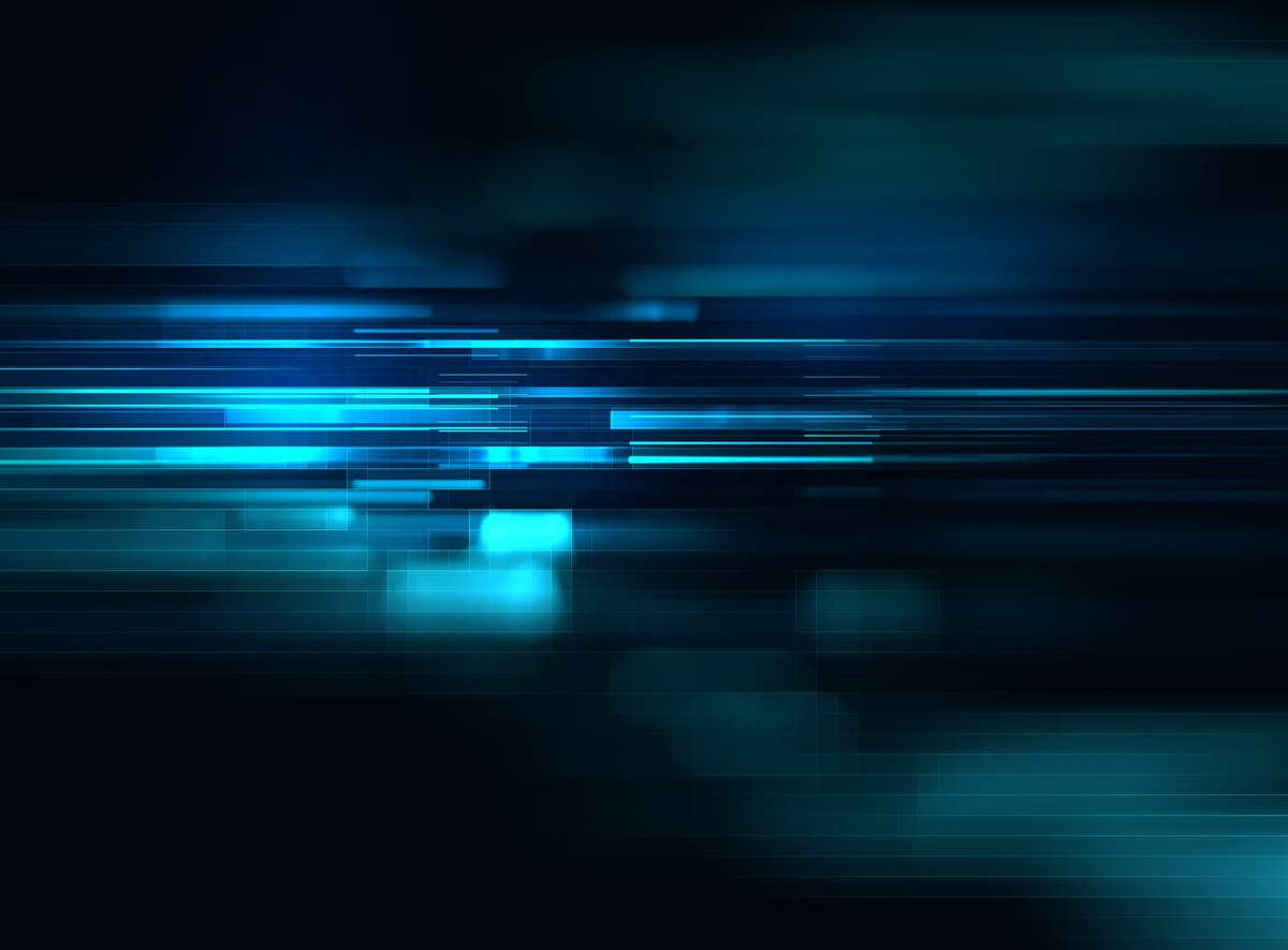 blue geometric abstract technology and science background